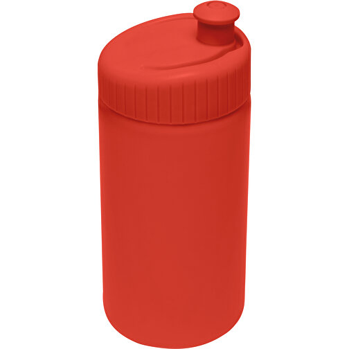 Sportflasche Design 500ml , rot, LDPE & PP, 17,80cm (Höhe), Bild 2