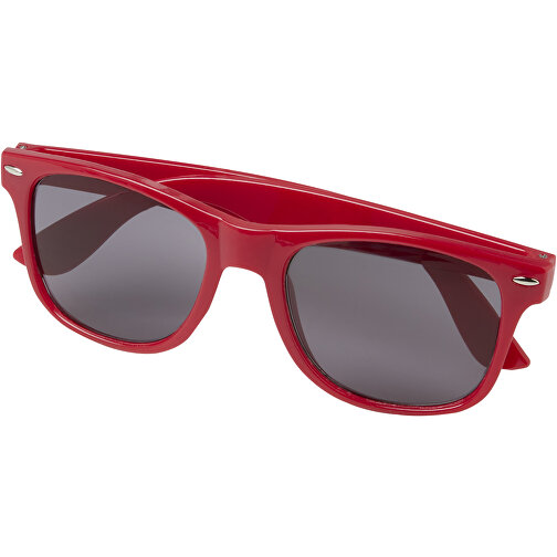 Sun Ray Recycelte Sonnenbrille , rot, Recycelter Kunststoff, 14,50cm x 49,50cm (Länge x Breite), Bild 4