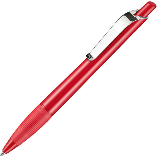 Kugelschreiber Bond Shiny , Ritter-Pen, signalrot, ABS u. Metall, 14,30cm (Länge), Bild 2