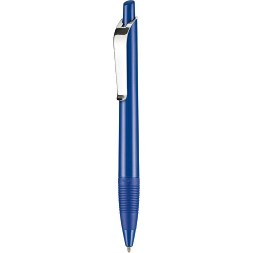 Kugelschreiber Bond Shiny , Ritter-Pen, azurblau, ABS u. Metall, 14,30cm (Länge), Bild 1