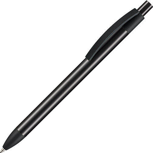 Kugelschreiber CAPRI SCHWARZ , Ritter-Pen, schwarz, Aluminium, 14,00cm (Länge), Bild 2