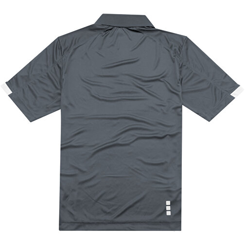 Kiso Poloshirt Cool Fit Für Herren , stahlgrau, Strukturierter Strick mit Cool Fit Finish 100% Mikro Polyester, 150 g/m2, L, , Bild 5