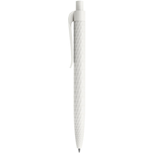 Prodir QS01 PMP Push Kugelschreiber , Prodir, weiß, Kunststoff, 14,10cm x 1,60cm (Länge x Breite), Bild 2