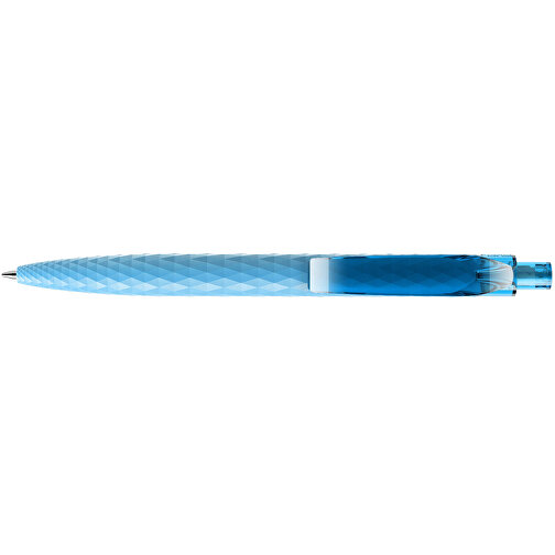 Prodir QS01 PMT Push Kugelschreiber , Prodir, cyanblau, Kunststoff, 14,10cm x 1,60cm (Länge x Breite), Bild 5