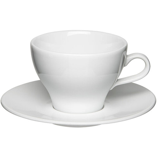 Milchkaffeetasse Form 564 , Mahlwerck Porzellan, weiß, Porzellan, 8,50cm (Höhe), Bild 2