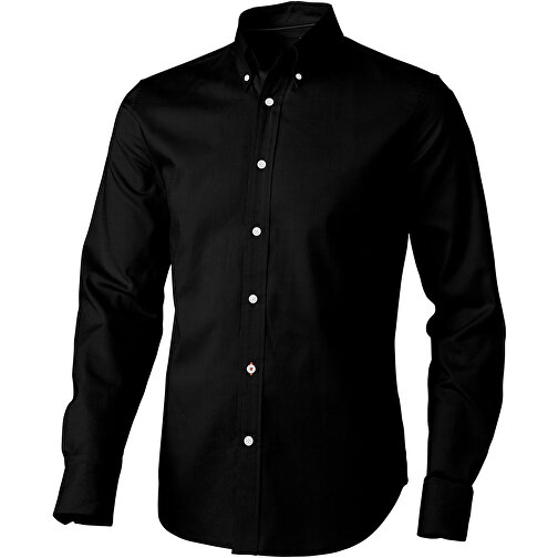 Vaillant Langärmliges Hemd , schwarz, Oxford-Gewebe 100% Baumwolle, 142 g/m2, XS, , Bild 1