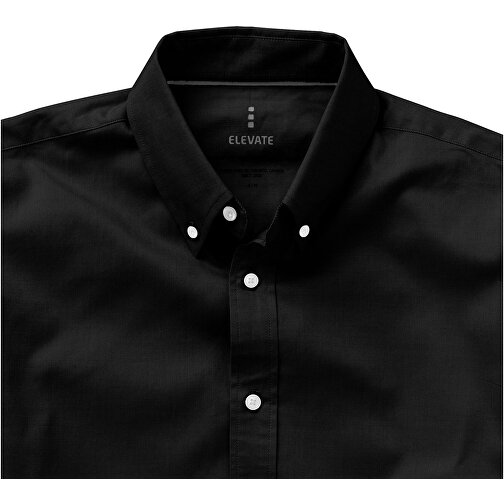 Vaillant Langärmliges Hemd , schwarz, Oxford-Gewebe 100% Baumwolle, 142 g/m2, S, , Bild 3