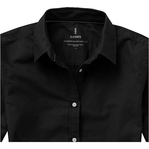 Vaillant Langärmlige Bluse , schwarz, Oxford-Gewebe 100% Baumwolle, 142 g/m2, XXL, , Bild 3