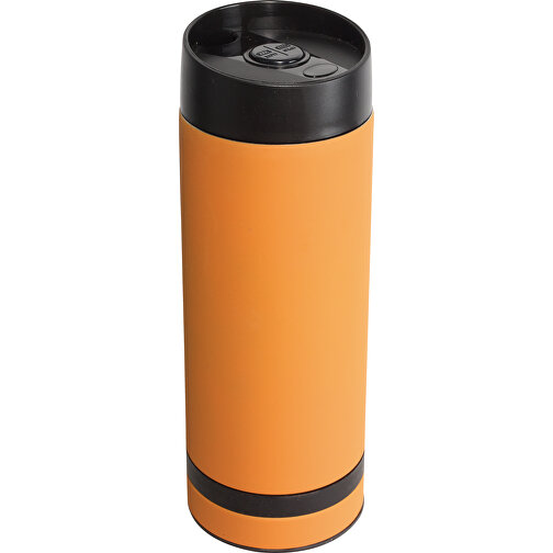Isolierbecher FLAVOURED , orange, Edelstahl / Kunststoff, 20,50cm (Höhe), Bild 1