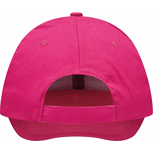 6-Panel-Sandwich-Cap LIBERTY , pink, 100% Baumwolle, heavy brushed, 280 g/m², 1,00cm (Länge), Bild 4