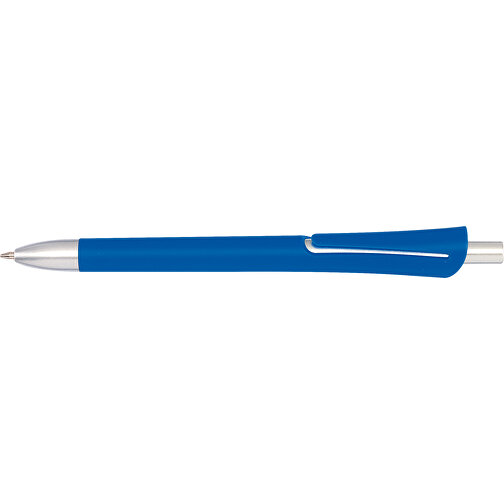 Kugelschreiber OREGON , blau, Kunststoff, 14,20cm (Länge), Bild 3