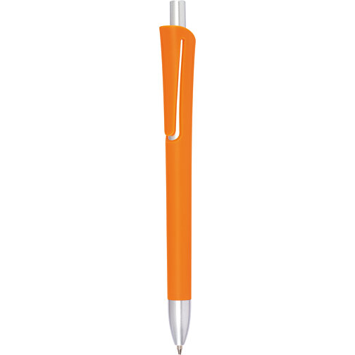 Kugelschreiber OREGON , orange, Kunststoff, 14,20cm (Länge), Bild 1