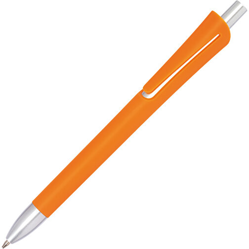 Kugelschreiber OREGON , orange, Kunststoff, 14,20cm (Länge), Bild 2