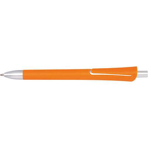 Kugelschreiber OREGON , orange, Kunststoff, 14,20cm (Länge), Bild 3