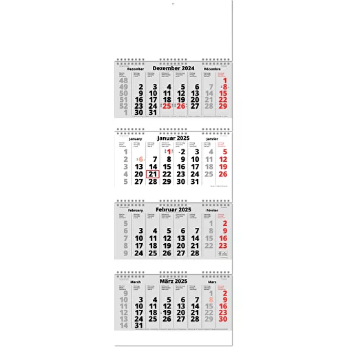 Calendrier mural pliable Wire-O, agenda de 4 mois 'Fold', Image 2