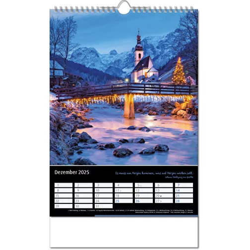 Calendrier 'Emotion' au format 24 x 38,5 cm, avec reliure Wire-O, Image 13