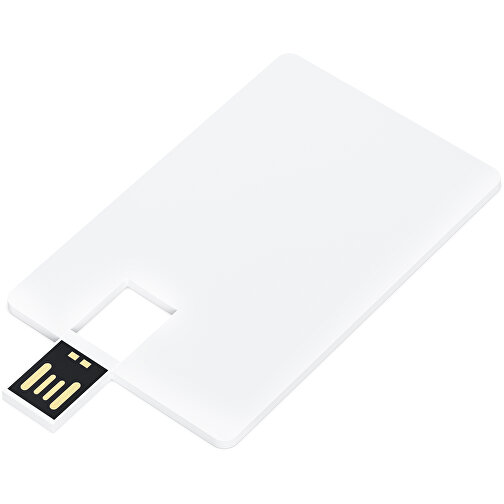 USB Stick CARD Swivel 2.0 4GB , Promo Effects MB , weiß MB , 4 GB , Aluminium MB , 3 - 10 MB/s MB , 8,45cm x 0,25cm x 52,50cm (Länge x Höhe x Breite), Bild 4