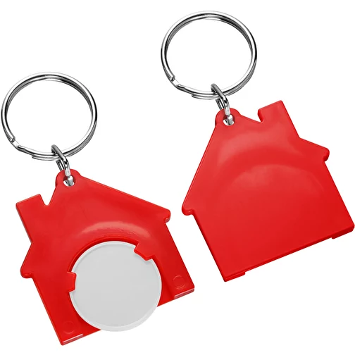 Porte-clés jeton1 € 'Maison', Image 1