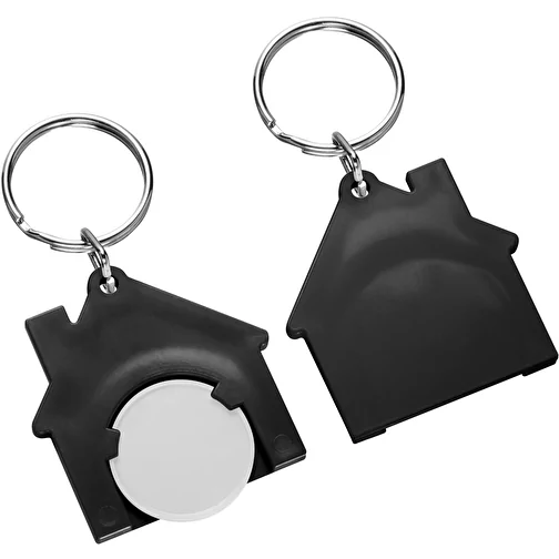 Porte-clés jeton1 € 'Maison', Image 1