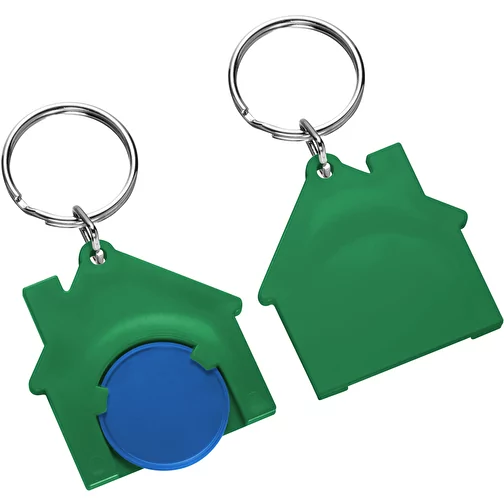 Porte-clés jeton1 € 'Maison', Image 1