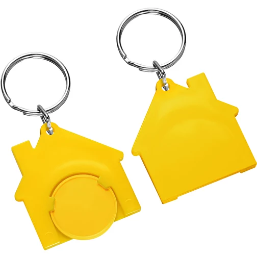 Porte-clés jeton1 € 'Maison', Image 1