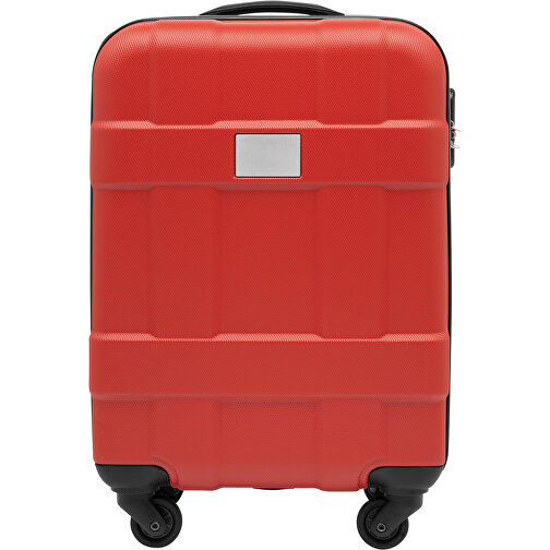 Trolley-Bordcase MONZA , rot, ABS, 55,00cm x 20,00cm x 35,00cm (Länge x Höhe x Breite), Bild 3