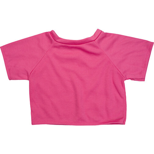 Mini-T-Shirt , pink, 100% Polyester, 20,00cm x 0,50cm x 32,00cm (Länge x Höhe x Breite), Bild 1