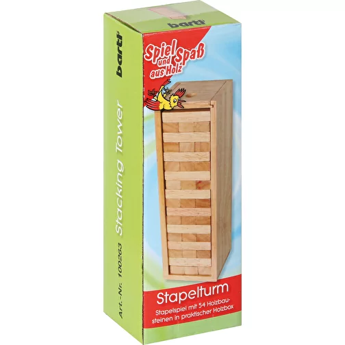 Tour d\'empilage avec boîte en bois, Image 3