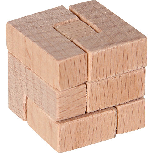 Das Würfel-Puzzle , , 6,50cm x 1,30cm x 5,00cm (Länge x Höhe x Breite), Bild 2