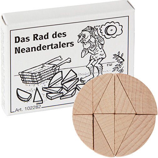 Das Rad Des Neandertalers , , 6,50cm x 1,30cm x 5,00cm (Länge x Höhe x Breite), Bild 1
