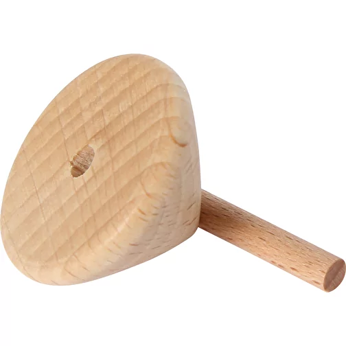 Toupie naturelle, non montée, Image 1