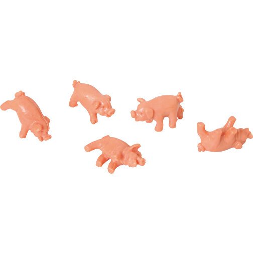 Schweine-Würfeln , , 6,50cm x 1,30cm x 5,00cm (Länge x Höhe x Breite), Bild 2