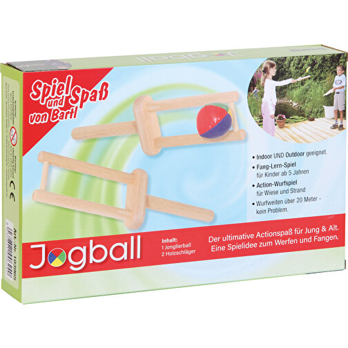 Jogball , Holz, 35,00cm x 6,00cm x 23,00cm (Länge x Höhe x Breite), Bild 3