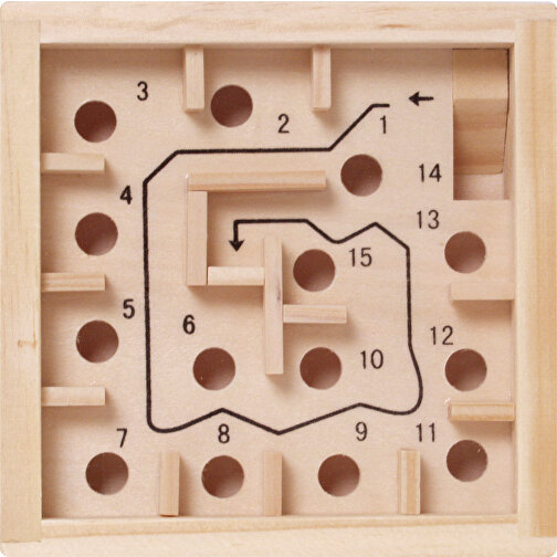 Hand-Labyrinth , , 9,00cm x 2,50cm x 9,00cm (Länge x Höhe x Breite), Bild 1