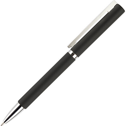 Kugelschreiber ONYX K-IV , Promo Effects, schwarz, Metall gummiert, 14,00cm (Länge), Bild 3