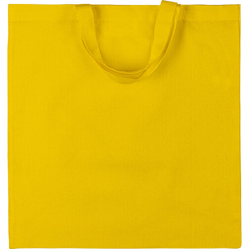 Baumwolltasche Farbig , gelb, Baumwolle, 39,00cm x 41,00cm (Höhe x Breite), Bild 2