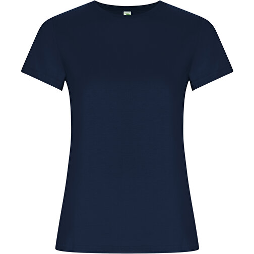 Golden T-Shirt Für Damen , navy blue, Single jersey Strick 100% Bio Baumwolle, 160 g/m2, S, , Bild 1