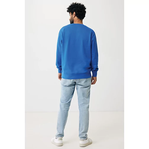 Iqoniq Etosha Lightweight Sweater en coton recyclé, bleu roi, Image 7