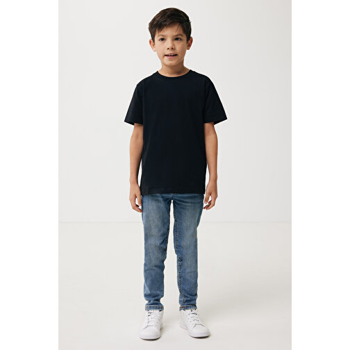 Iqoniq Koli Kids T-Shirt Aus Recycelter Baumwolle , schwarz, 30% recycelte und 70% biologische Baumwolle, 13-14, 65,00cm x 0,50cm (Länge x Höhe), Bild 5