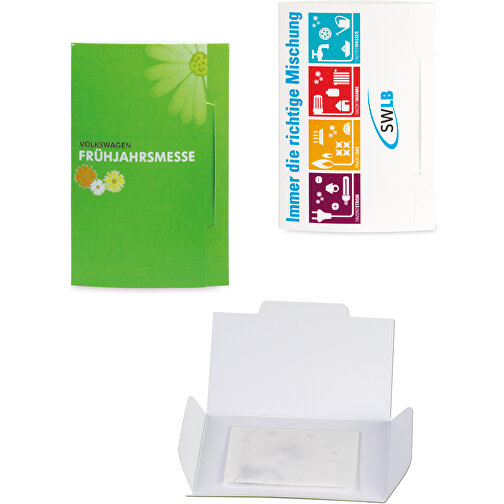 Flower-Card Mit Samen - Ringelblume , individuell, Saatgut, Papier, 5,50cm x 8,00cm (Länge x Breite), Bild 4