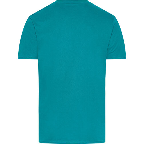 Heros T-Shirt Für Herren , aquablau, Single jersey Strick 100% BCI Baumwolle, 150 g/m2, M, , Bild 2