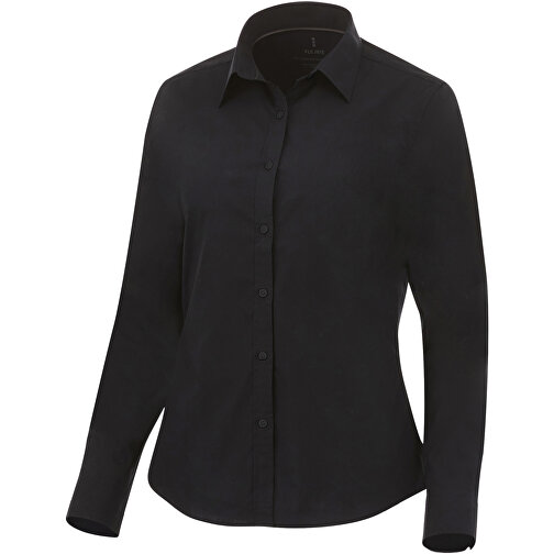 Hamell Langärmlige Bluse , schwarz, Poplin-Gewebe 97% Baumwolle, 3% Elastan, 118 g/m2, XL, , Bild 1