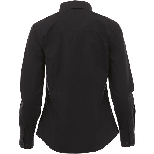 Hamell Langärmlige Bluse , schwarz, Poplin-Gewebe 97% Baumwolle, 3% Elastan, 118 g/m2, M, , Bild 3