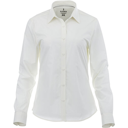 Hamell Langärmlige Bluse , weiß, Poplin-Gewebe 97% Baumwolle, 3% Elastan, 118 g/m2, XXL, , Bild 2