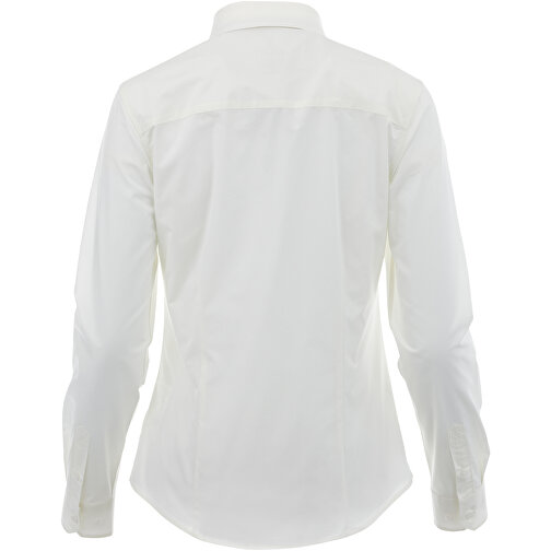 Hamell Langärmlige Bluse , weiß, Poplin-Gewebe 97% Baumwolle, 3% Elastan, 118 g/m2, L, , Bild 3