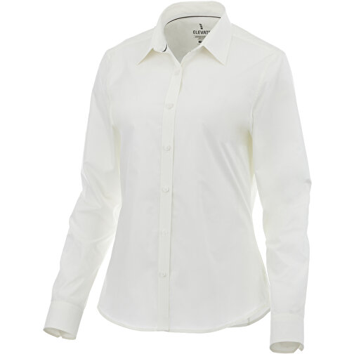 Hamell Langärmlige Bluse , weiß, Poplin-Gewebe 97% Baumwolle, 3% Elastan, 118 g/m2, S, , Bild 1