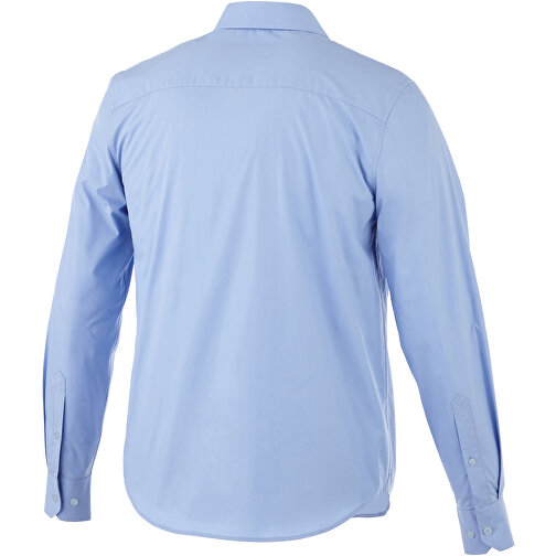 Hamell Langärmliges Hemd , hellblau, Poplin-Gewebe 97% Baumwolle, 3% Elastan, 118 g/m2, L, , Bild 4