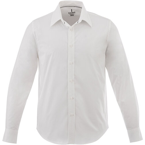 Hamell Langärmliges Hemd , weiß, Poplin-Gewebe 97% Baumwolle, 3% Elastan, 118 g/m2, XXXL, , Bild 7