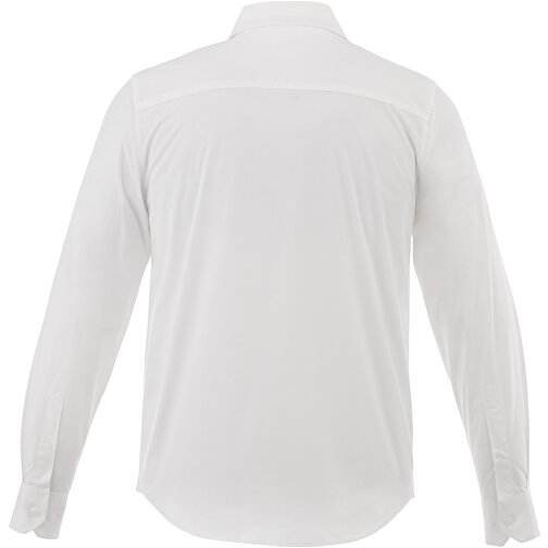 Hamell Langärmliges Hemd , weiss, Poplin-Gewebe 97% Baumwolle, 3% Elastan, 118 g/m2, L, , Bild 3