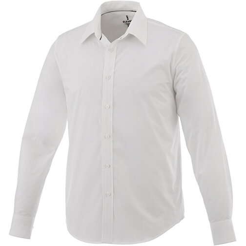 Hamell Langärmliges Hemd , weiß, Poplin-Gewebe 97% Baumwolle, 3% Elastan, 118 g/m2, XS, , Bild 1